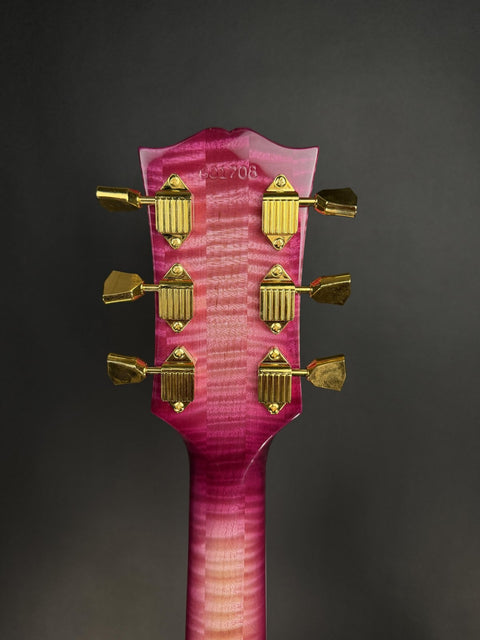 Gibson Custom M2M 1968 Les Paul Custom Reissue - "Cheshire Cat" Pink Burst -