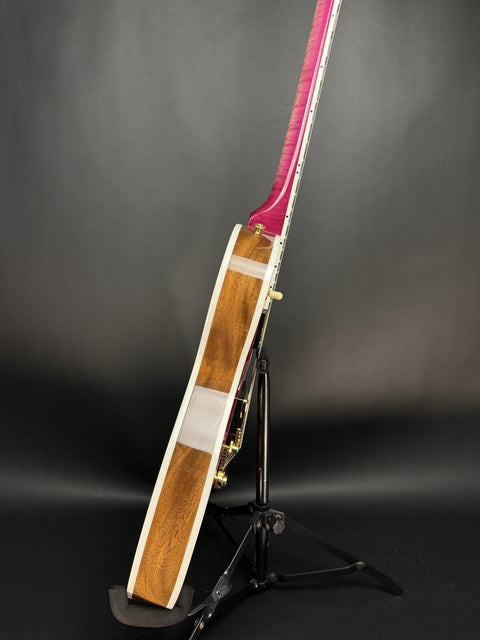 Gibson Custom M2M 1968 Les Paul Custom Reissue - "Cheshire Cat" Pink Burst -