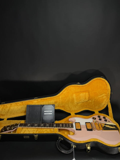 Gibson Custom M2M 1964 SG Standard Reissue w/ Maestro Vibrola - Shell Pink Gloss