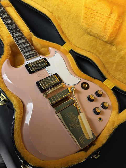 Gibson Custom M2M 1964 SG Standard Reissue w/ Maestro Vibrola - Shell Pink Gloss
