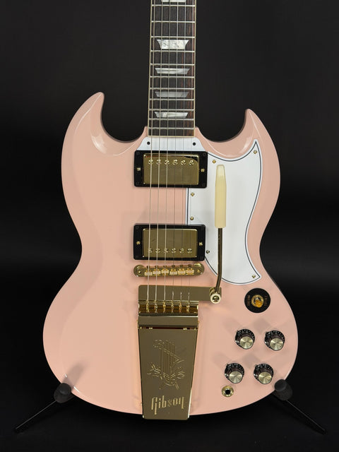 Gibson Custom M2M 1964 SG Standard Reissue w/ Maestro Vibrola - Shell Pink Gloss
