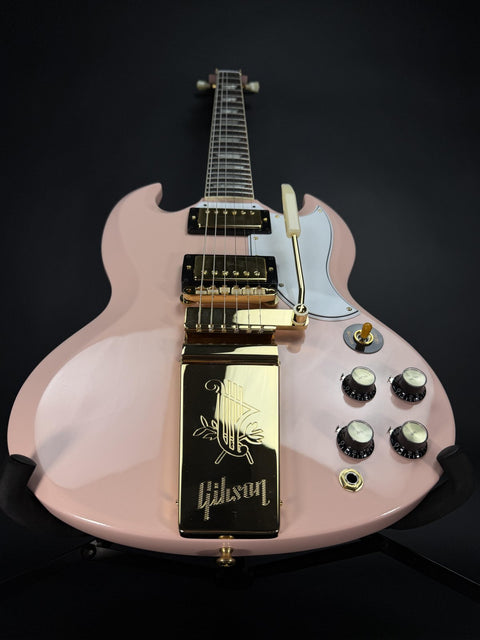 Gibson Custom M2M 1964 SG Standard Reissue w/ Maestro Vibrola - Shell Pink Gloss