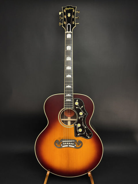 Epiphone Inspired By Gibson Custom Pre-War SJ-200 Rosewood Reissue - Vintage Sunburst -