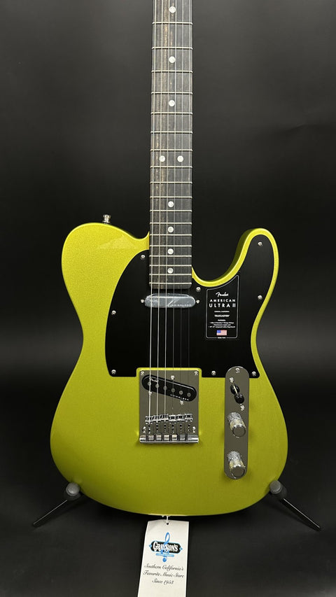 Fender American Ultra II Telecaster - Solar Flare w/ Ebony Fingerboard - 