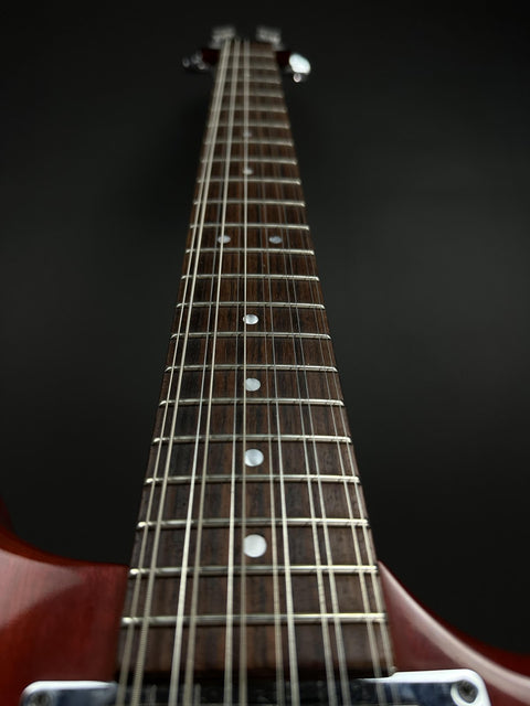1990s Hamer USA Eclipse 12-String - Cherry Red -