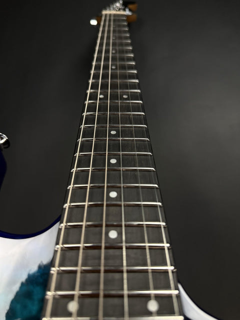 Charvel Pro-Mod Plus Dinky DK24 HH 2 PT E QM - Chlorine Burst -