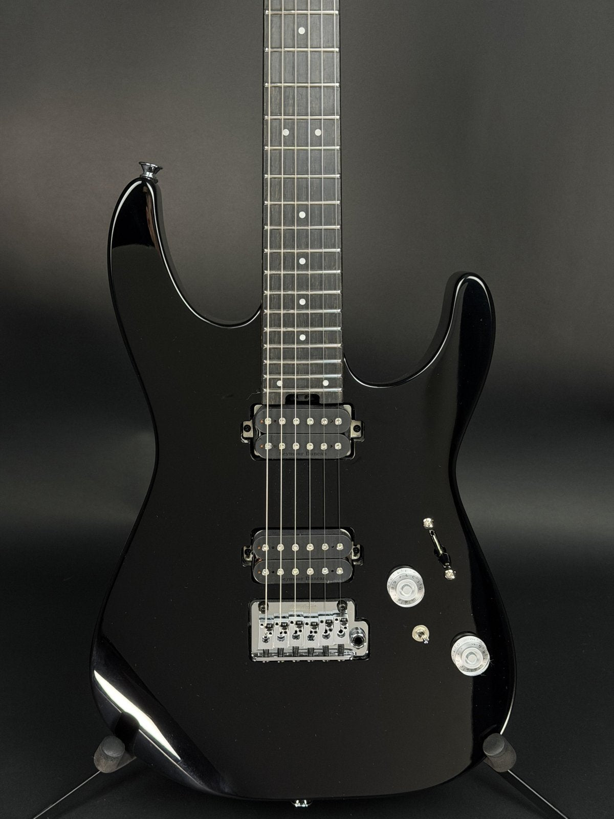 Charvel Pro-Mod Plus Dinky DK24 HH 2 PT E - Raven Black