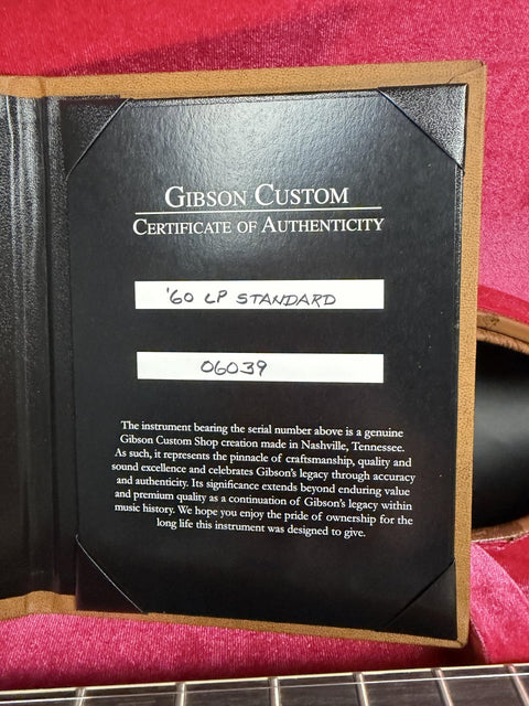 1960 Les Paul Standard Reissue VOS - Tangerine Burst -