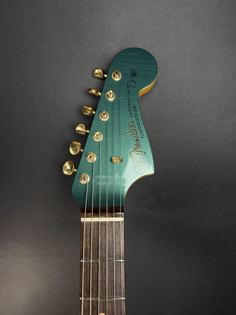 Fender Custom Shop 1962 Jazzmaster Deluxe Closet Classic - Sherwood Green Metallic w/ Gold Hardware