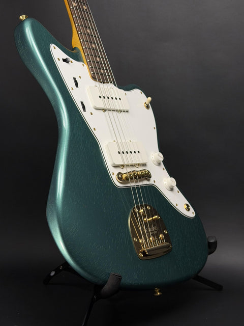 Fender Custom Shop 1962 Jazzmaster Deluxe Closet Classic - Sherwood Green Metallic w/ Gold Hardware