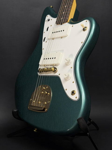 Fender Custom Shop 1962 Jazzmaster Deluxe Closet Classic - Sherwood Green Metallic w/ Gold Hardware
