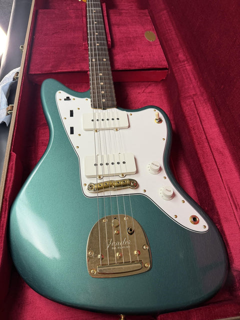 Fender Custom Shop 1962 Jazzmaster Deluxe Closet Classic - Sherwood Green Metallic w/ Gold Hardware