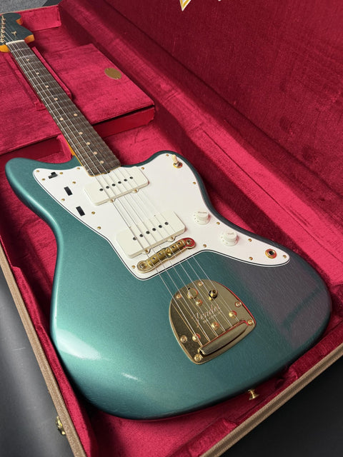 Fender Custom Shop 1962 Jazzmaster Deluxe Closet Classic - Sherwood Green Metallic w/ Gold Hardware