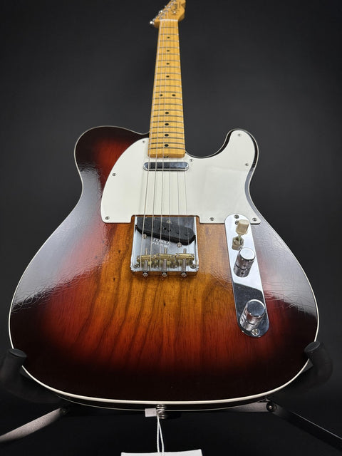 2024 Fender Custom Shop '60s Telecaster Custom - Wide Fade Chocolate 3-Color Sunburst -