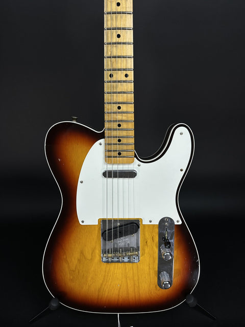 Fender Custom Shop Limited Edition '50s Twisted Telecaster Custom - Chocolate 3-Color Sunburst 2023 -