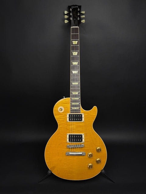 2001 Gibson Les Paul Classic Plus - Translucent Amber