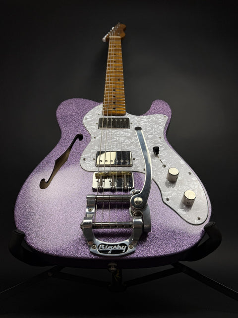 Pre-Owned TMG Gatton Thinline - Purple Amethyst Sparkle