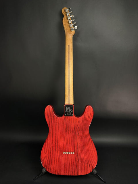 MB Guitars Double Cutaway Telecaster - Red