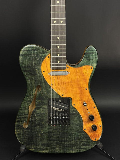 MB Guitars Thinline Tele S/S - Translucent Green