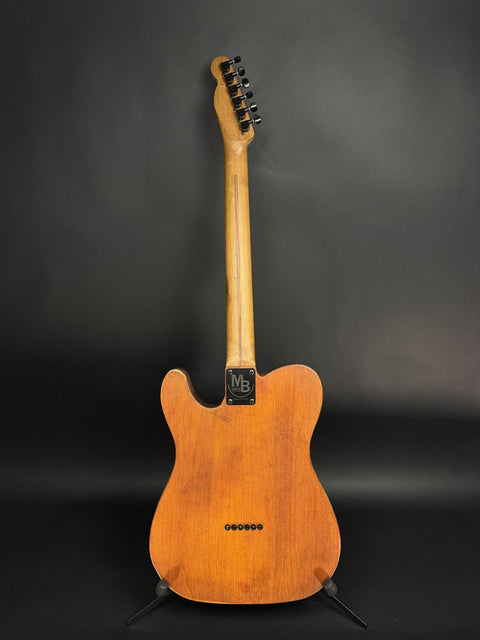 MB Guitars Thinline Tele - Green/Yellow
