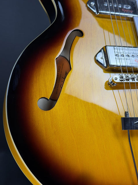 2011 Epiphone Casino - Vintage Sunburst -