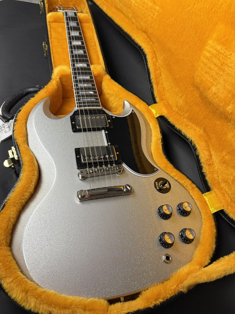 Gibson Custom Limited Edition Greatest Hits Volume II SG Custom - Radiant Sparkle Gloss Nickel Hardware -