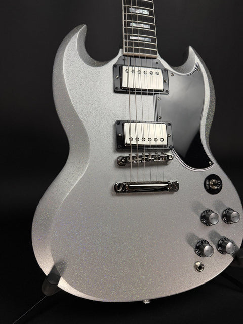 Gibson Custom Limited Edition Greatest Hits Volume II SG Custom - Radiant Sparkle Gloss Nickel Hardware -