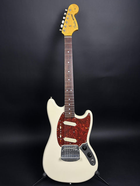 2012 Fender MIJ MG65/VSP Mustang  - Vintage White - 