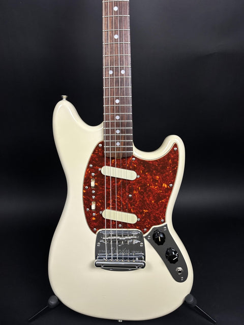 2012 Fender MIJ MG65/VSP Mustang  - Vintage White - 