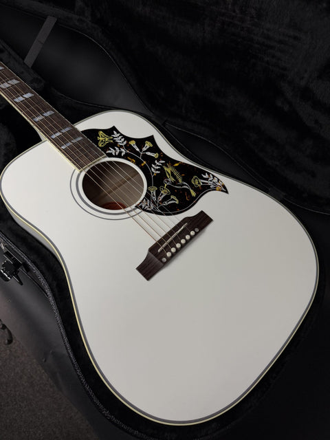 Gibson Custom Limited Edition Greatest Hits Volume II Hummingbird Maple - Alpine White