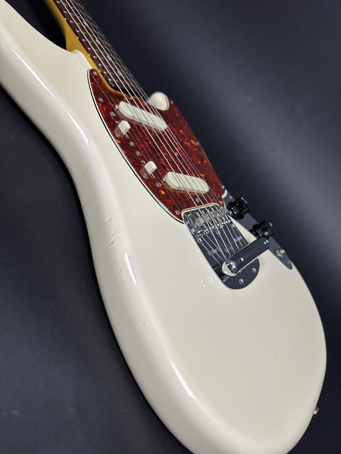 2012 Fender MIJ MG65/VSP Mustang  - Vintage White - 