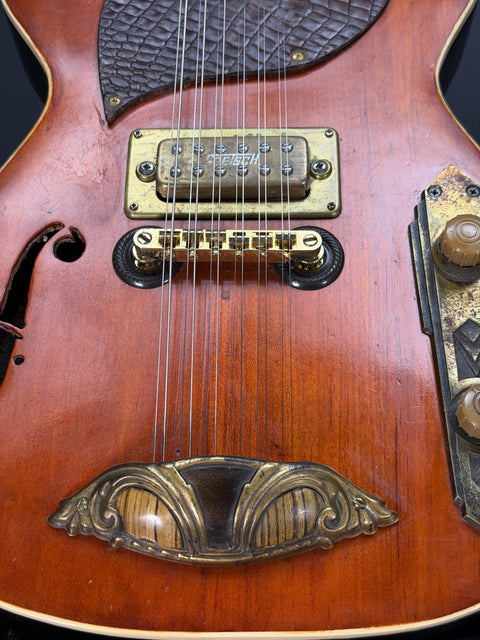 Postal Guitars Texas Fireball 12-String - Burn Orange -