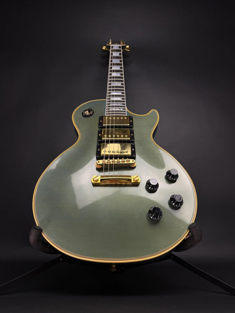 Gibson Custom Les Paul Axcess Custom 3-Pickup Gold Hardware Murphy Lab Ultra Light Aged - Antique Pelham Blue -