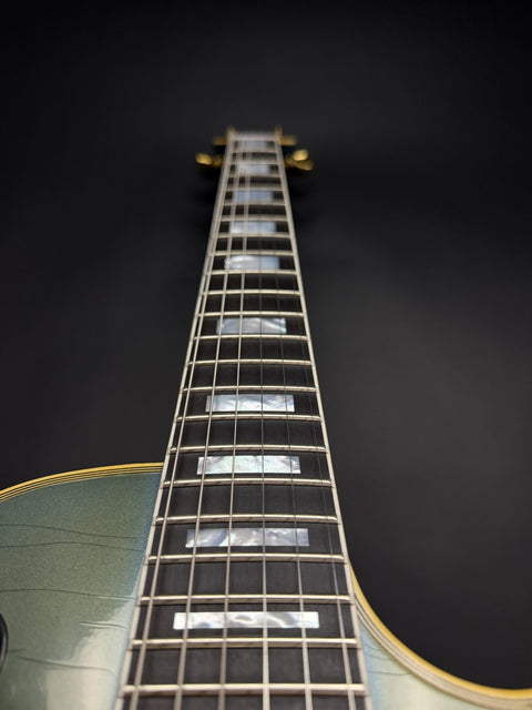 Gibson Custom Les Paul Axcess Custom 3-Pickup Gold Hardware Murphy Lab Ultra Light Aged - Antique Pelham Blue -