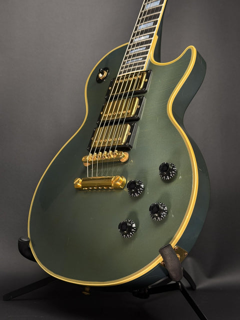 Gibson Custom Les Paul Axcess Custom 3-Pickup Gold Hardware Murphy Lab Ultra Light Aged - Antique Pelham Blue -
