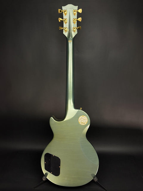 Gibson Custom Les Paul Axcess Custom 3-Pickup Gold Hardware Murphy Lab Ultra Light Aged - Antique Pelham Blue -