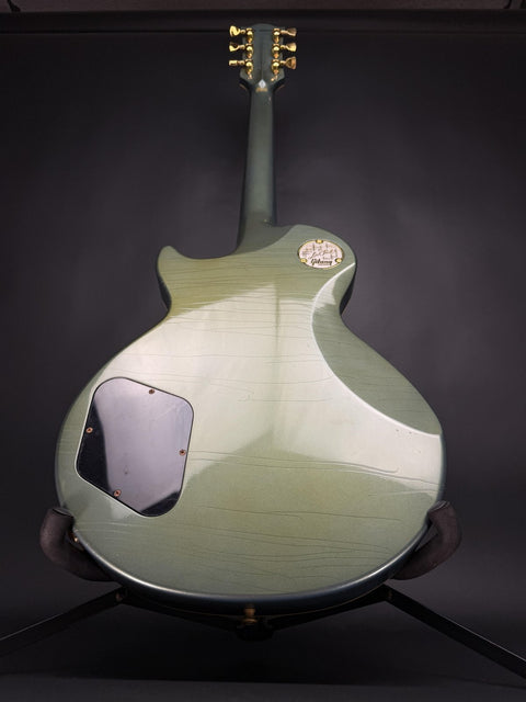 Gibson Custom Les Paul Axcess Custom 3-Pickup Gold Hardware Murphy Lab Ultra Light Aged - Antique Pelham Blue -