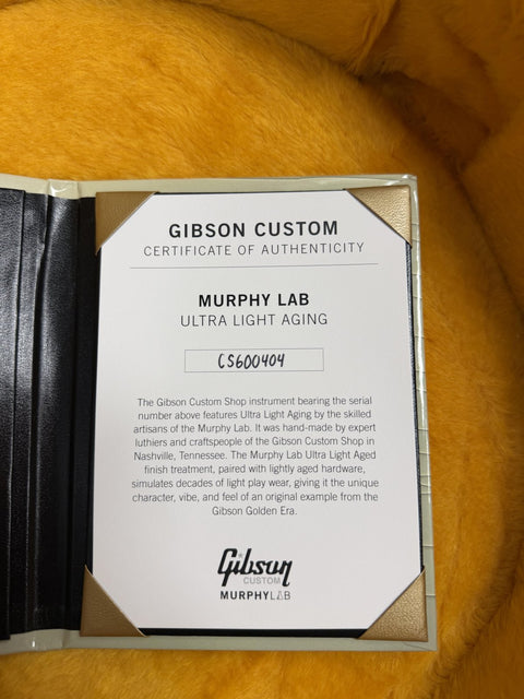 Gibson Custom Les Paul Axcess Custom 3-Pickup Gold Hardware Murphy Lab Ultra Light Aged - Antique Pelham Blue -