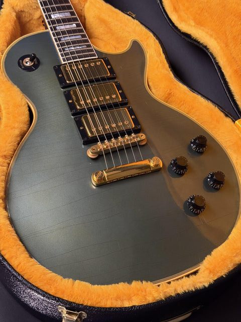Gibson Custom Les Paul Axcess Custom 3-Pickup Gold Hardware Murphy Lab Ultra Light Aged - Antique Pelham Blue -
