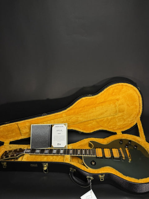 Gibson Custom Les Paul Axcess Custom 3-Pickup Gold Hardware Murphy Lab Ultra Light Aged - Antique Pelham Blue -