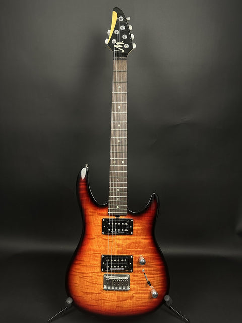 Used Brian Moore i2000 Series Electric Guitar - Solid Body Flame Top - 