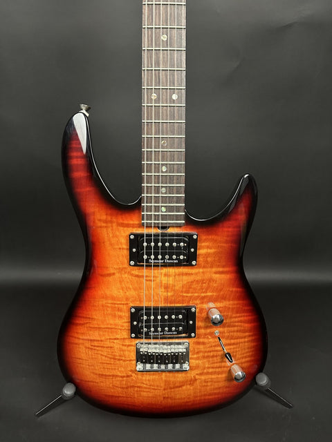 Used Brian Moore i2000 Series Electric Guitar - Solid Body Flame Top - 