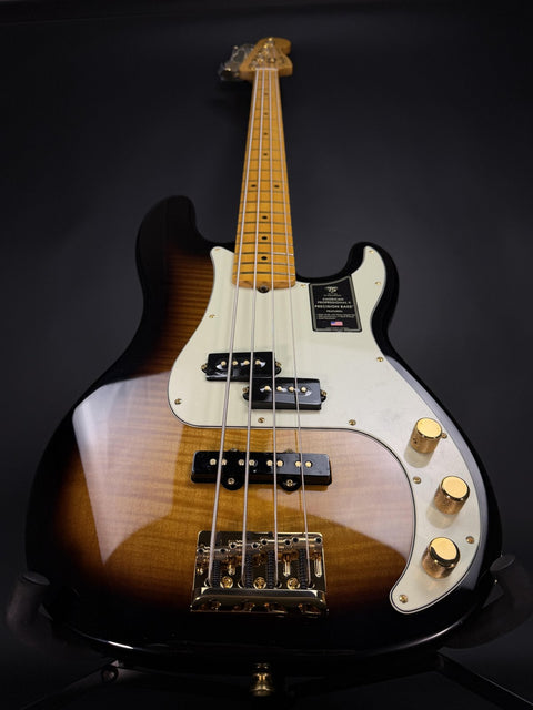 Fender 75th Anniversary American Professional PJ Bass - 2-Color Sunburst -