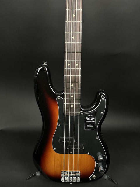 Fender Player II Precision Bass - 3-Color Sunburst w/ Rosewood Fingerboard - 