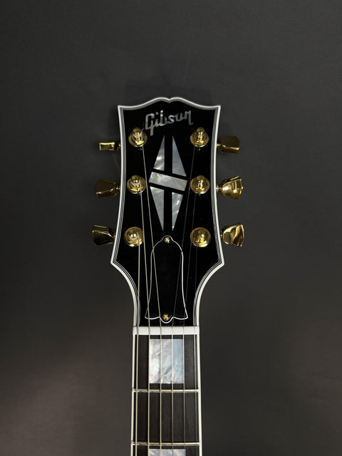 Gibson Custom Les Paul Axcess Custom Figured Top - Caribbean Blue Gold Hardware Gloss