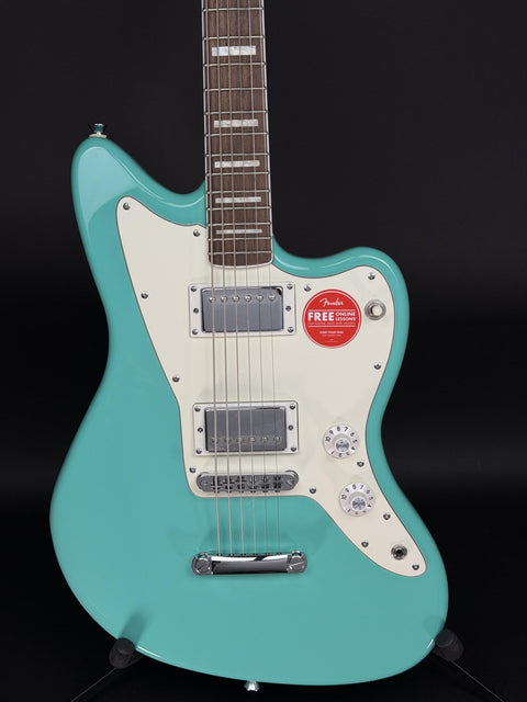 Squier Paranormal Baritone Jazzmaster HH - Sea Foam Green