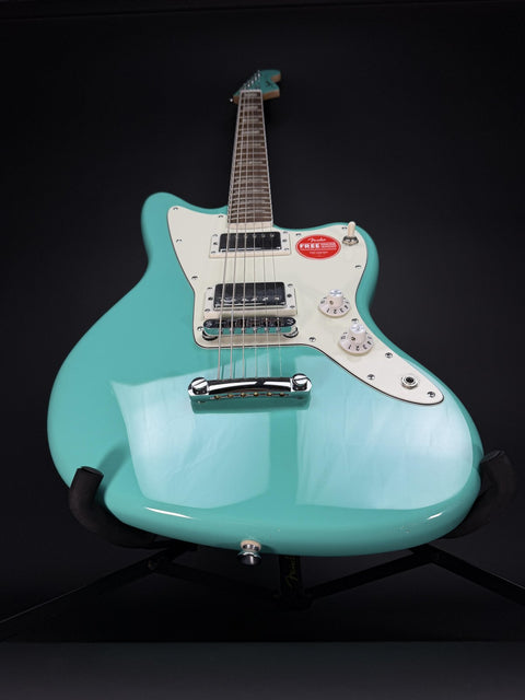 Squier Paranormal Baritone Jazzmaster HH - Sea Foam Green