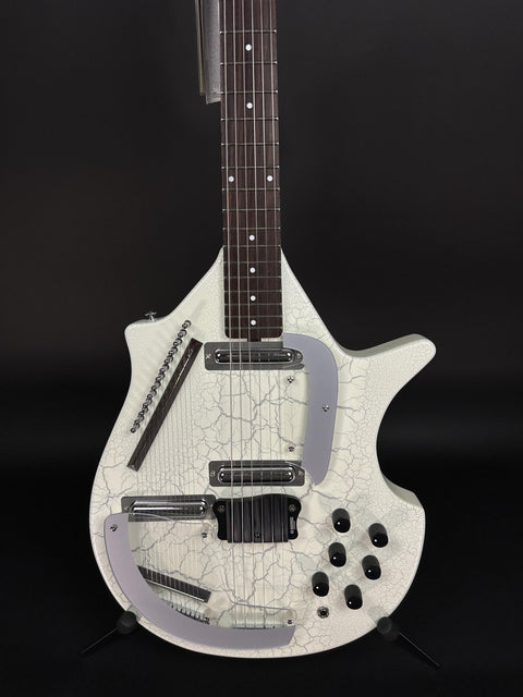 Danelectro Coral Sitar - White Crackle -