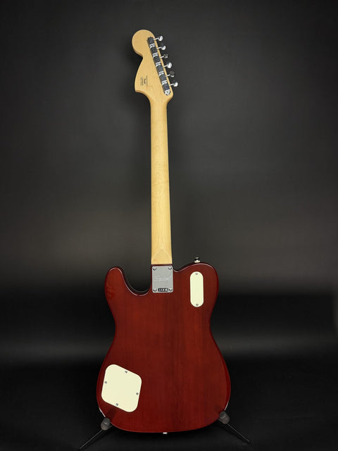 Squier Paranormal Troublemaker Telecaster Deluxe Bigsby - Honey Sunburst