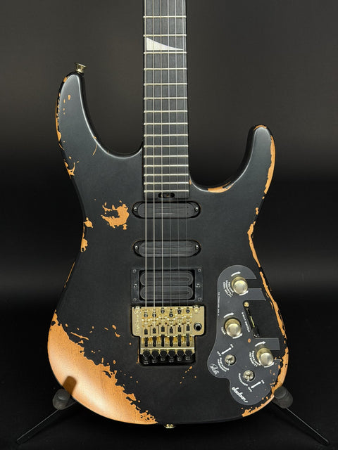 Charvel Pro Series Signature Phil Collen PC1-E - Worn Black